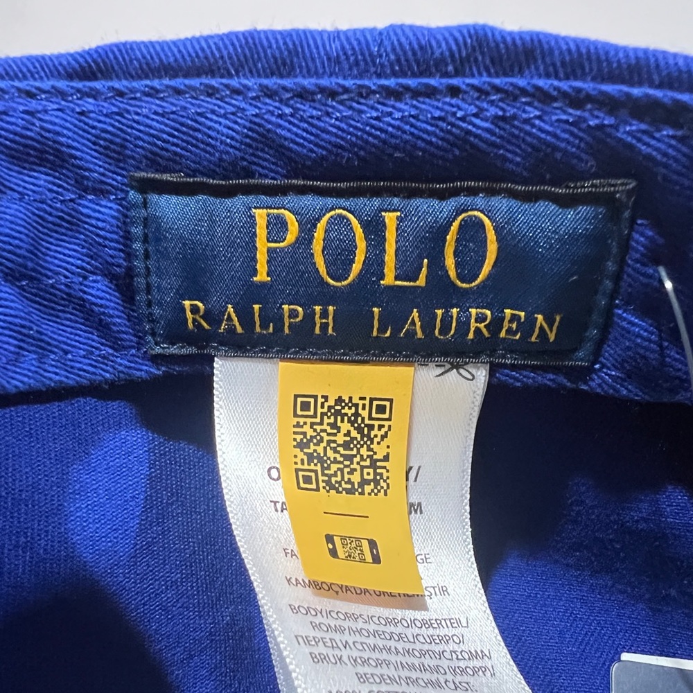 Ralph Lauren Polo, Dad Hat, Blue - Picture 8 of 9